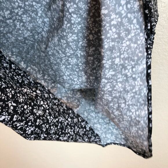 NWOT Zara Black White Printed Poplin Dress. - Picture 10 of 10